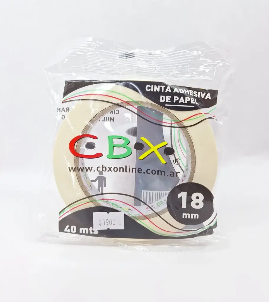 CINTA DE PAPEL18MM CBX