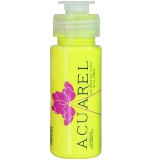 ACRILICO DECORATIVO 60CC AMARILLO FLUO