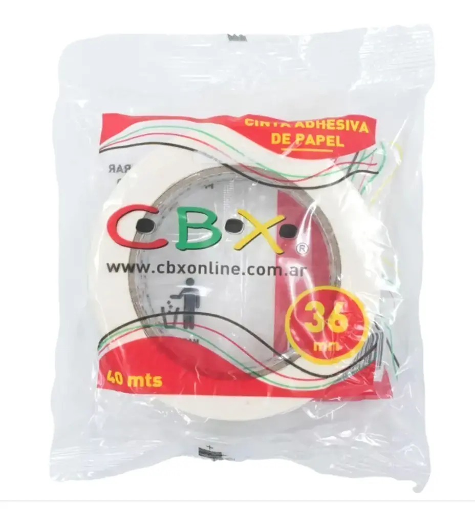 CINTA DE PAPEL 36MM CBX
