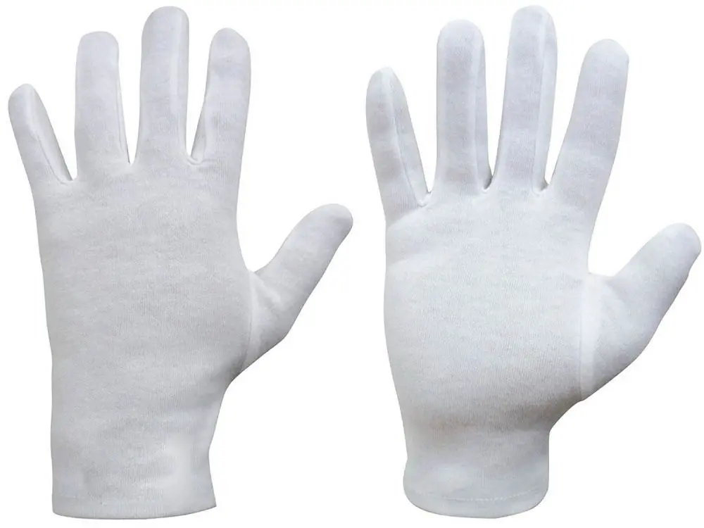 GUANTES BLANCOS TELA MM125-02