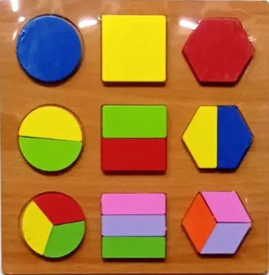 [LIB183] JUEGO DE ENCASTRE DE MADERA FIGURAS GEOMETRICAS