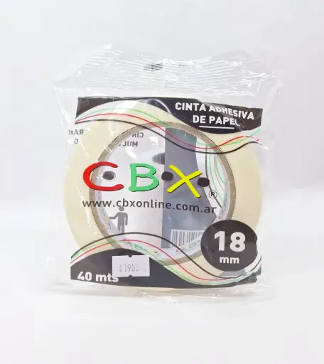[LIB646] CINTA DE PAPEL18MM CBX