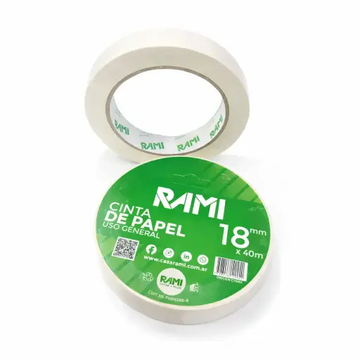 [LIB533] CINTA DE PAPEL 18X40 RAMI
