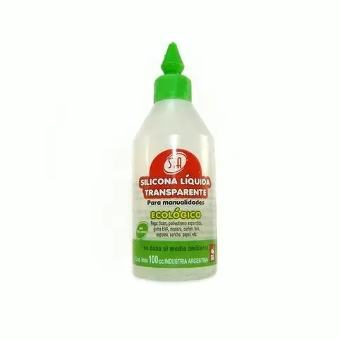 [LIB154] SILICONA LIQUIDA TRANSPARENTE 100CC STA