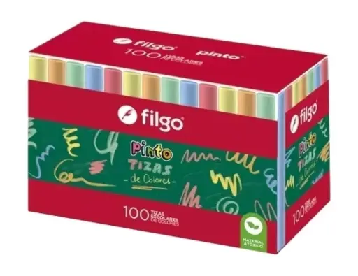 TIZA COLOR X100 FILGO